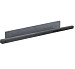 Betonpaal glad met diamantkop 10 x 10 x 280 cm, antraciet ongecoat, tussenpaal.