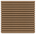 NewTechWood HKC co-extrusie wand bekleding castellation 25 profiel (div. maten/ kleuren)