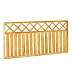 Rechthek met trellis 180 x 90 cm.