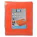 Prof bouwzeil/ afdekzeil 4 x 6 meter - Oranje 150 gr.