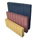 Blokjesband 6x20x50 (bxdxh) grijs