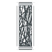 Boston Decopaneel Hera verticaal 58x182cm dikte 2 mmRAL7016 (1011)