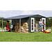 Biohort Afdak voor Europa Gr. 2/3/4A kwartsgrijs metallic