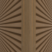 NewTechWood aluminium co-extrusie hoekprofiel t.b.v. Castellation PRO, 6 x 6 x 300 cm, Teak.