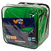 Konvox Aanhangwagennet fijnmazig met elastiek 2 x 3m groen