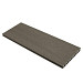 NewTechWood HKC co-extrusie dekdeel houtstructuur 2,3 x 21 x 300 cm, Silver Gray.