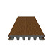 NewTechWood HKC co-extrusie enkelzijdig dekdeel houtstructuur 2,3 x 13,8 x 300 cm, Teak.