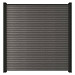 NewTechWood co-extrusie composiet scherm Triple, 180 x 180 cm, Silver Gray.