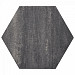 Soft Comfort Zeskant 60x60x4cm Grijs/Zwart