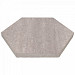 Soft Comfort Zeskant 60x60x4cm Ivory