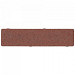 ExcluKera Waalformaat 20x5x7 cm rood-bruin met deklaag