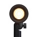 Mafra | rechte kap zwart prikspot | warmwit | 1,5 watt | dimbaar | OutdoorPro+ | 12 volt