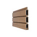 NewTechWood co-extrusie composiet Triple Rhombus schermplank, 2,1 x 15 x 180 cm, Teak.