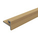 NewTechWood HKC co-extrusie eindprofiel castellation t.b.v. wand bekleding, 7 x 5 x 300 cm, Red Ceda