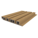 NewTechWood HKC co-extrusie wand bekleding castellation 4325 profiel, 2,5 x 19,6 x 290 cm, Red Cedar