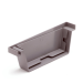 Bakgoot grijs Eindstuk Links 140mm