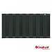 Composiet schuttingscherm Design antraciet 180x93cm