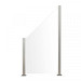 Hardglas blank scherm schuin 90x180/97cm