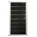 Modular composiet deur antraciet/aluminium 90x180cm (incl. deurbeslag)