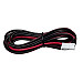 Verlengsnoer inbouwspot 10 meter, rood/zwart