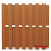 Composiet schuttingscherm Design bruin 180x180cm