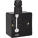 Hydro opbouwdoos 1V + 1 M20 ingang + wartel zwart type 761-84151