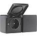 Hydro WD WCD 2V + RA - insteek + horizontaal zwart