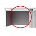 Biohort Achterwand voor zijdak maat H2 - H5 Zilver metallic