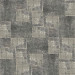 Abbeystones wildverband 6 cm grijs/zwart met deklaag