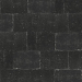 Abbeystones 30x40x6 cm nero met deklaag