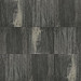 Terrastegel+ 60x60x4 cm grijs/Zwart gestreept