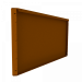 Fixed Height Line paneel hoogte 56 cm - lengte 120 cm - corten