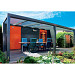 Overkapping Trendline glas 500x350 cm (bxd) ral 7016LC antraciet