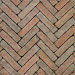 Novoton bruin rood bezand UWF60 getrommeld