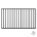 Aluminium tuinhek Industrieel 30x1500x850mm - zwart gepoedercoat