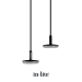 Sway pendant 100-230V black