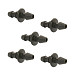 SummerRain enkele microaftakking, pp, 5 mm - Set van 5 st.