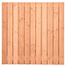 Harz - Douglas geschaafd plankenscherm 23-planks 180x180 cm