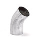 NTZ hwa bocht 40° - zink, mof x spie 80mm