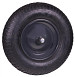 Wiel 400x8 4ply metaal naaldlager 13 cm as