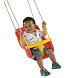 Babyzitje luxe rood/geel.