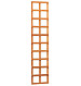 Hardhouten trellis rechthoek 40 x 180 cm.
