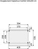 Douglasvision kapschuur Comfort 400 x 250 cm, kleurloos geïmpregneerd.