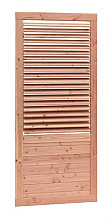 Shutterscherm douglas, 89 x 224 cm, onbehandeld.