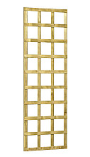 Grenen Trellis robuust 60 x 180 cm, groen geimpregneerd.