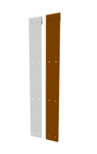 Flexline corten verbindingshuls, hoogte 56 cm