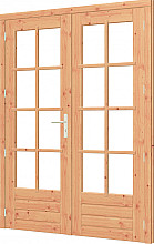 Douglas Stapeldorpeldeur dubbel met kozijn (diverse kleuren)