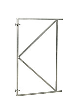 Verstelbaar poortframe, 2 lippen (diverse maten)