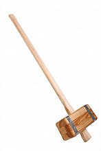 Tuinhamer vierkant compleet