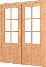 Douglas Paneeldeur dubbel met kozijn (diverse kleuren)